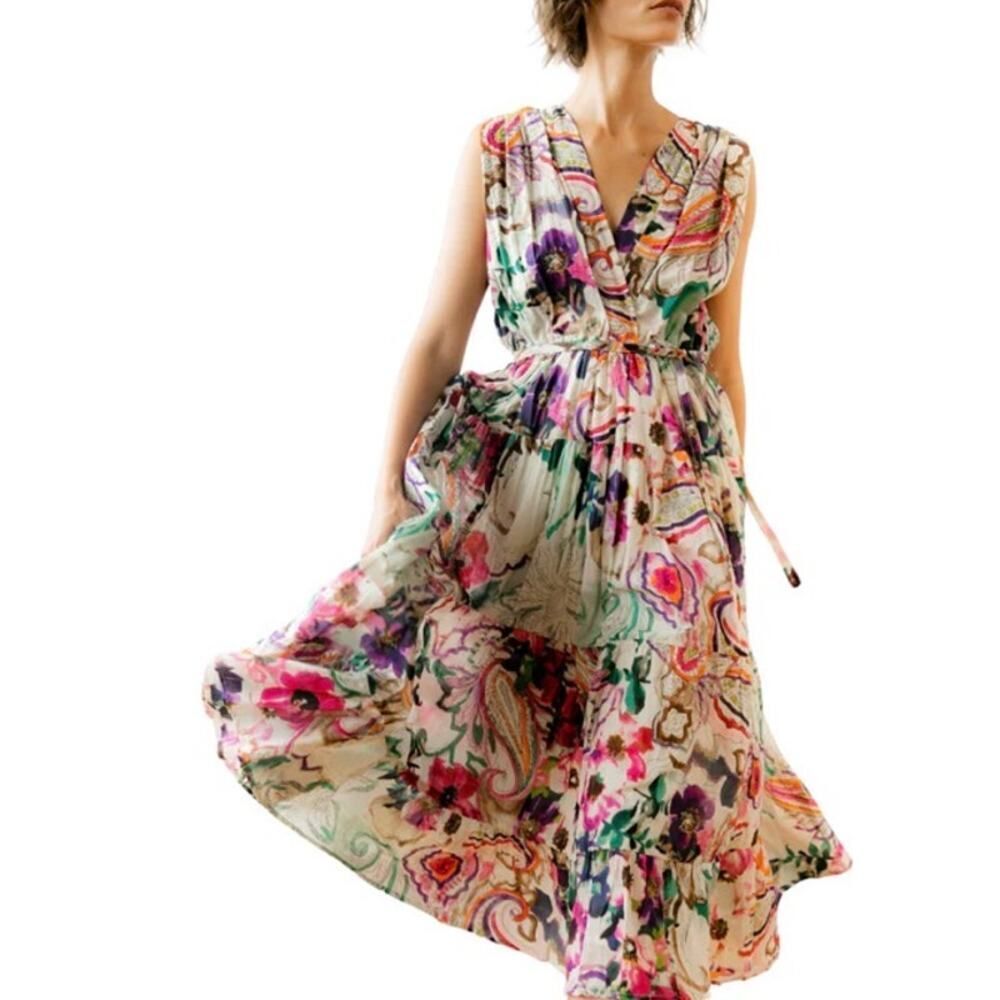 Guadalupe Emilia Midi Dress Women’s Sz. M